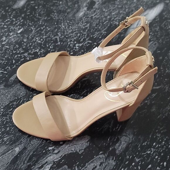 BRAND NEW SAM EDELMAN BLOCK HEEL OPEN-TOE PLATFORM SANDAL - Picture 7 of 16